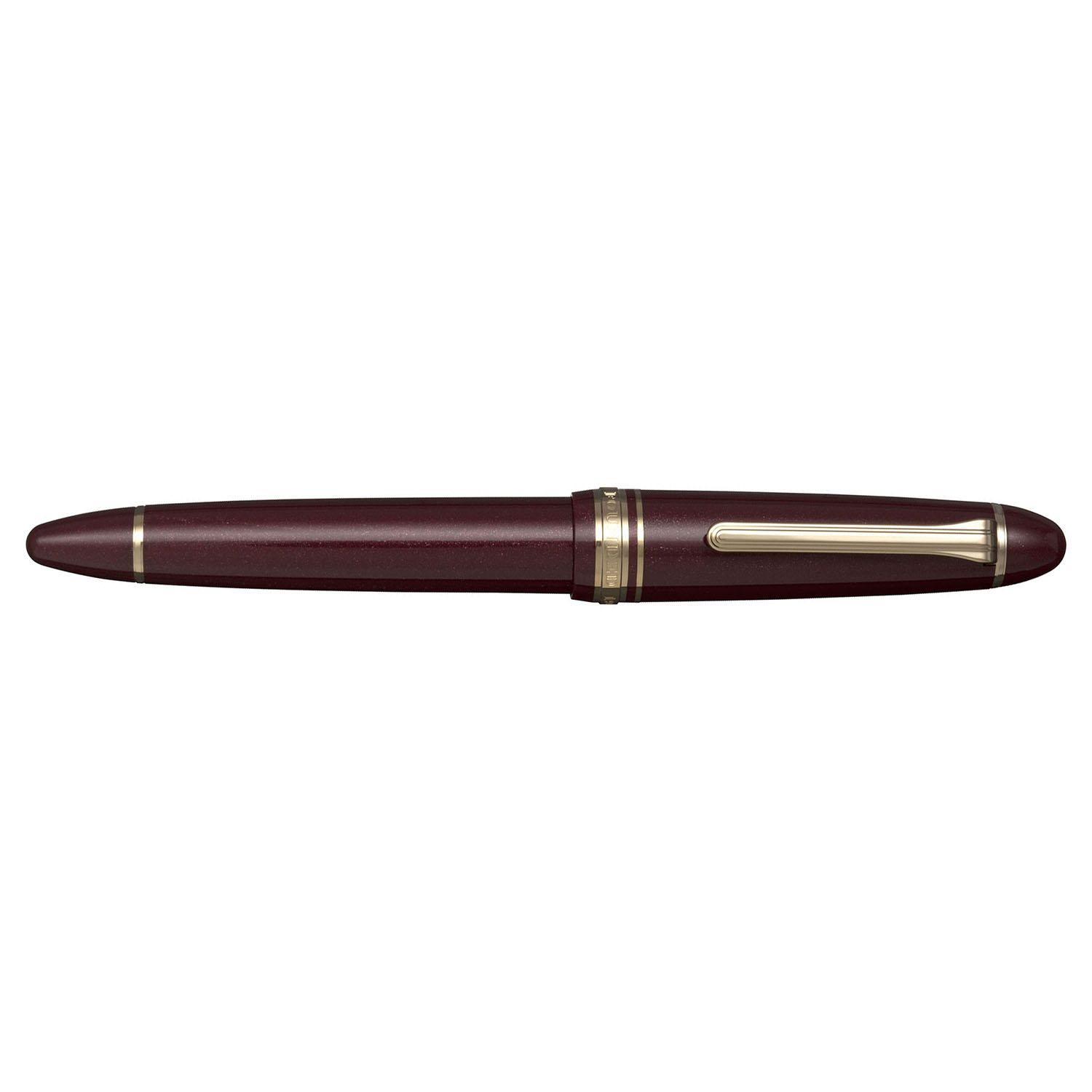 Sailor 1911L 18k Shining Red GT Fountain pen - Vulpen / Fountain